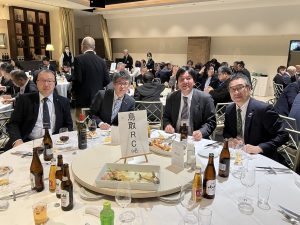 ＜倉吉シティーホテルでの懇親会＞